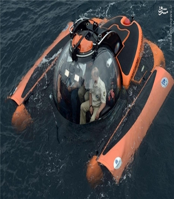 عکس/ سفر پوتین با زیردریایی به دریای سیاه