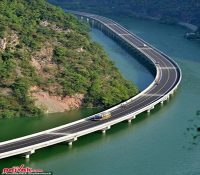 بزرگراه شناور باورنکردنی در چین (+عکس)