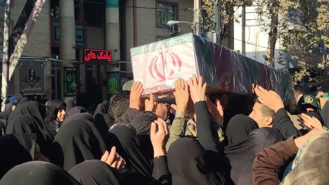 نماز بر پیکر شهدای گمنام گلستان خوانده شد+تصاویر